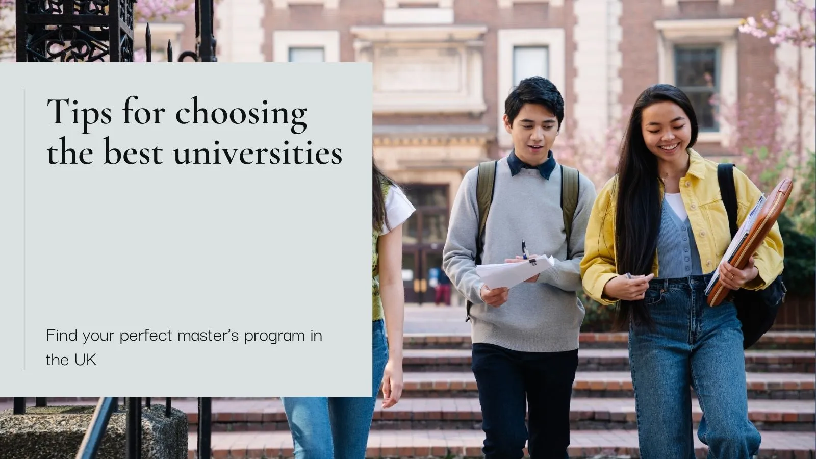 How to Choose Best Universities in UK for Masters - Sample Assignment
